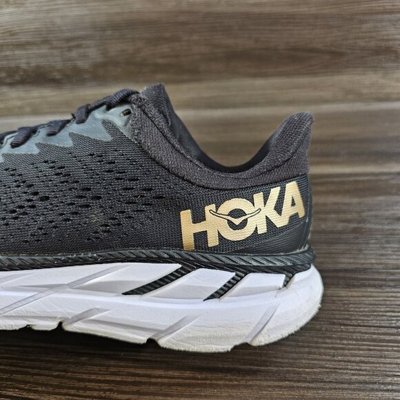 Hoka One One Clifton 7 1110509 BBRNZ Black Bronze Running Shoes - Women's Sz 7.5 - Picture 15 of 16